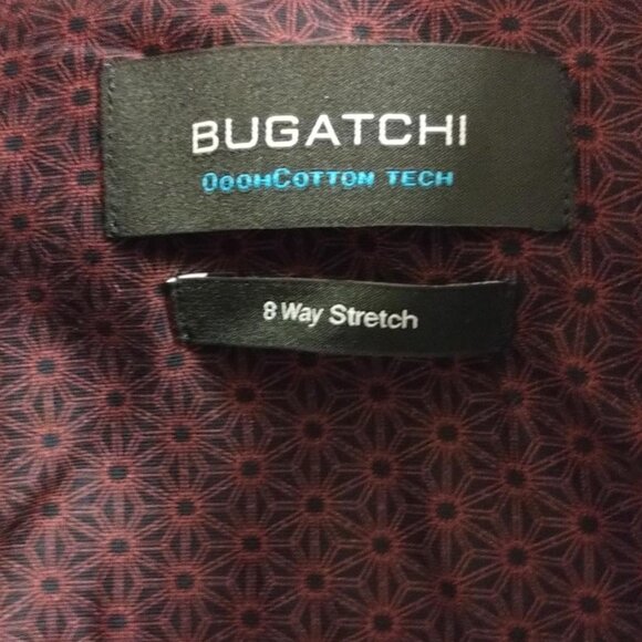 Bugatchi Shirt - Plum Size: S - Picture 3 of 10